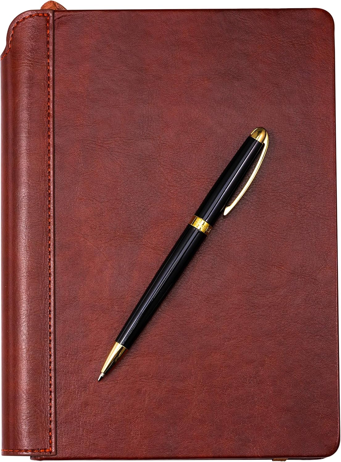 SETTINI® Milano Luxury Pen - Lacquer Black with Gold Trim Ballpoint. German Black Ink, Hinged Clip. Ideal Executive Gift. Elegant & Professional
