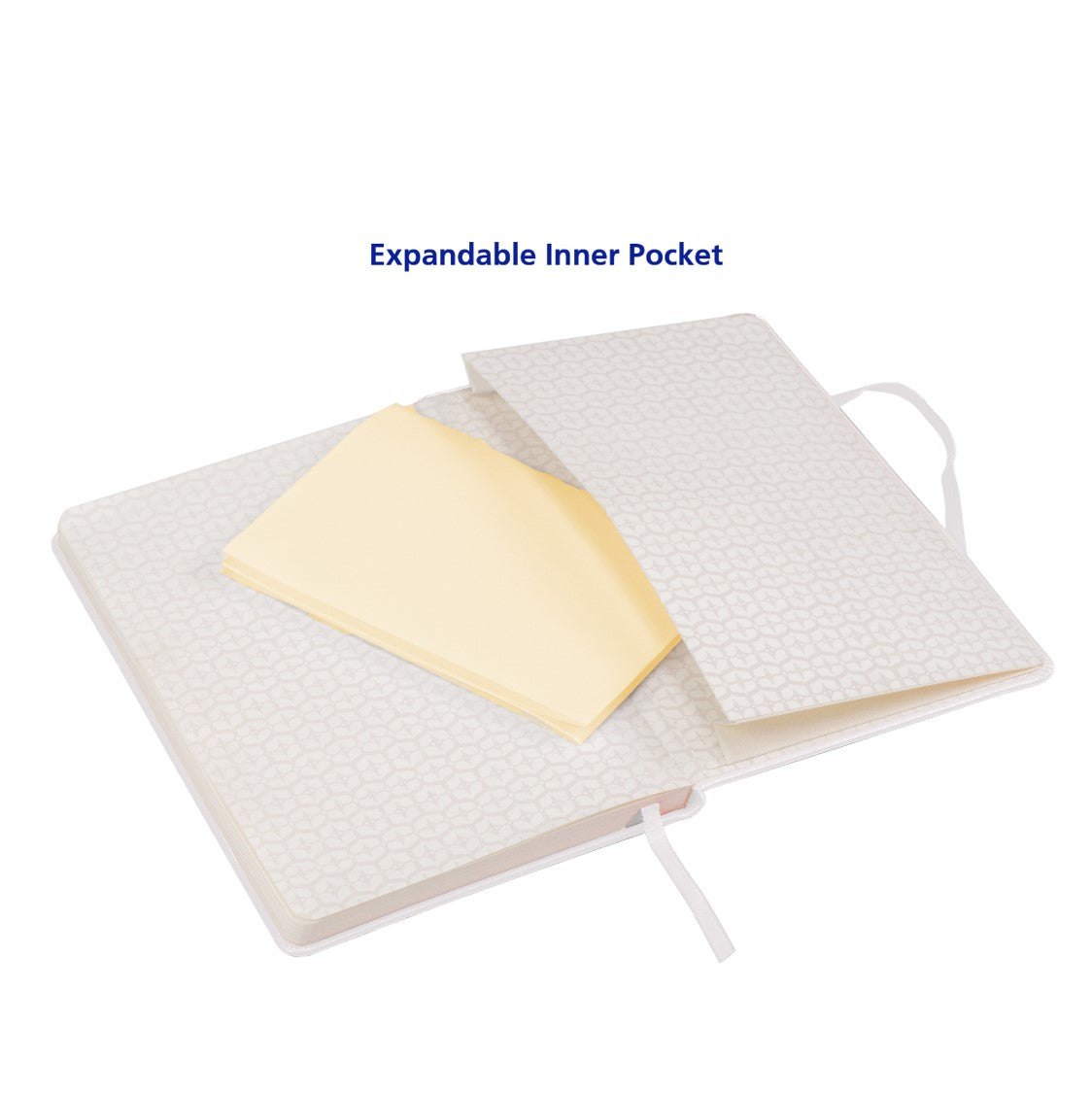 SETTINI® Classic Hardcover Journal - White